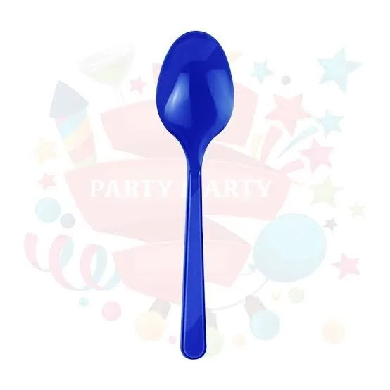 Nedi Plastik Kaşık 25"li Lacivert 74347