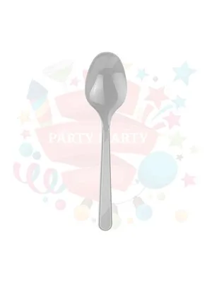 Nedi Plastik Kaşık 25"li Gümüş 70518\30092