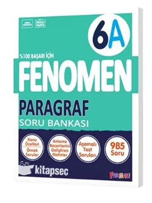 Fenomen Yay.-6.sınıf Paragraf B Soru Bankası 2425