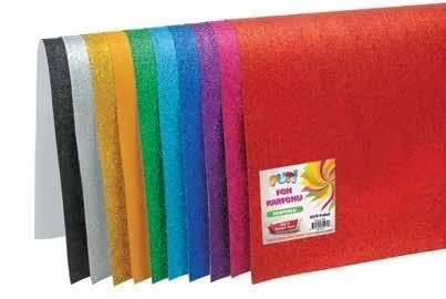 Puti 50x70 2 Mm Eva Simli Yapışkanlı Altın 6968