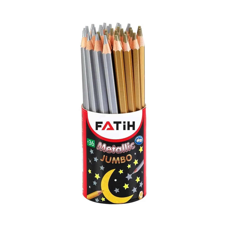 Fatih Jumbo Boya Kalemi Metalik Altın 33370