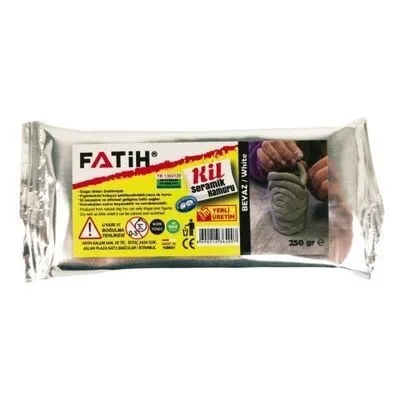 Fatih 250 Gr Doğal Kil&seramik Hamuru Beyaz 36400