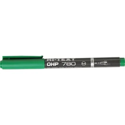 Hi-text Permanent Kalem (m) Yeşil Ohp780