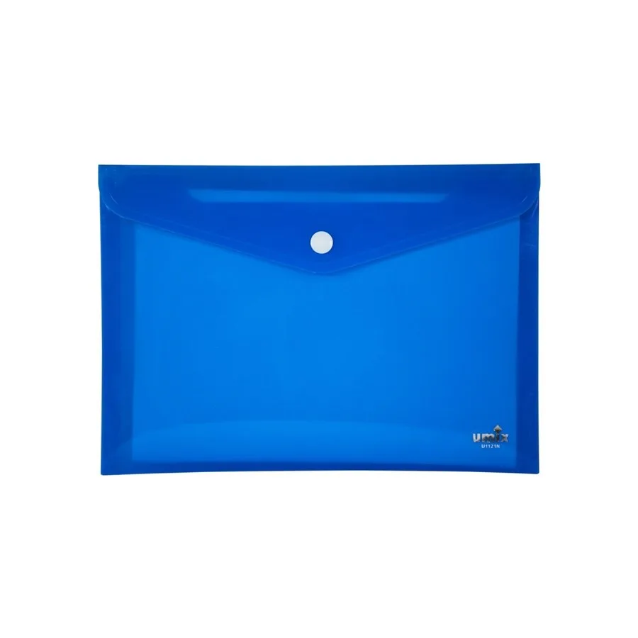 Umix A4 Çıtçıtlı Zarf Dosya Mavi U1121n-ma