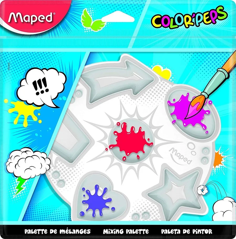 Maped Plastik Palet 6 Gözlü 811410