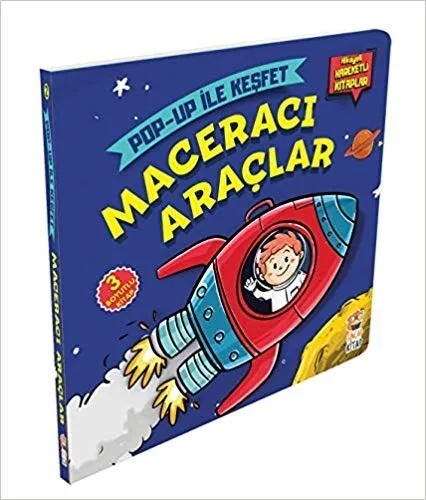 Pop-up İle Keşfet - Maceracı Araçlar - Sincap Kitap