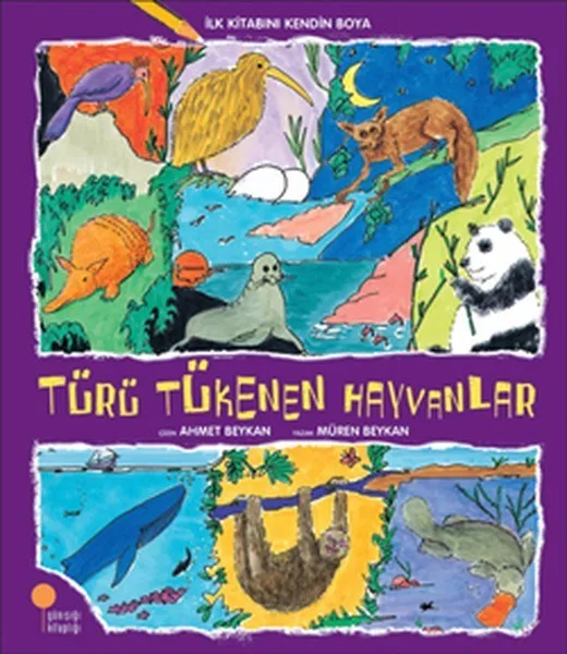Türü Tükenen Hayvanlar Boyama Kitabı-günışığı Yayınları