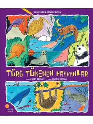 Türü Tükenen Hayvanlar Boyama Kitabı-günışığı Yayınları