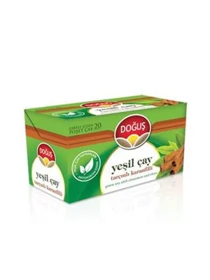 Doğuş Yeşil Çay Tarçınlı Karanfilli Bitki Çayı1.75 Gr 20"li
