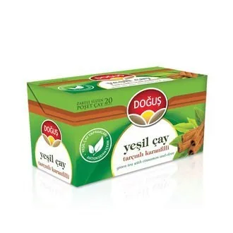 Doğuş Yeşil Çay Tarçınlı Karanfilli Bitki Çayı1.75 Gr 20"li