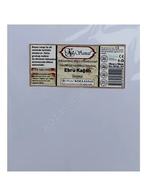 Koza 25x35 Ebru Kağıdı (şamua) 100"lü