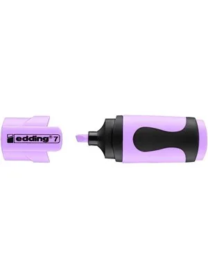 Edding Mini Fosforlu Kalem Pastel Mor Col.134