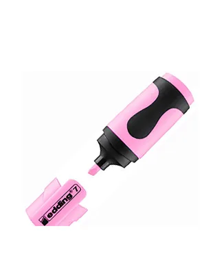 Edding Mini Fosforlu Kalem Pastel Pembe Col.138