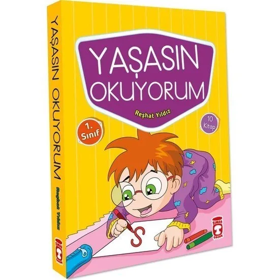 Yaşasın Okuyorum 10 Kitap (1. Sınıflar İçin) - Timaş Yayınları