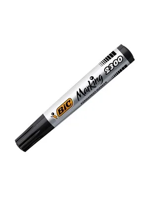 Bic 2300 Permanent Marker Kalem Kesik Uç Mavi