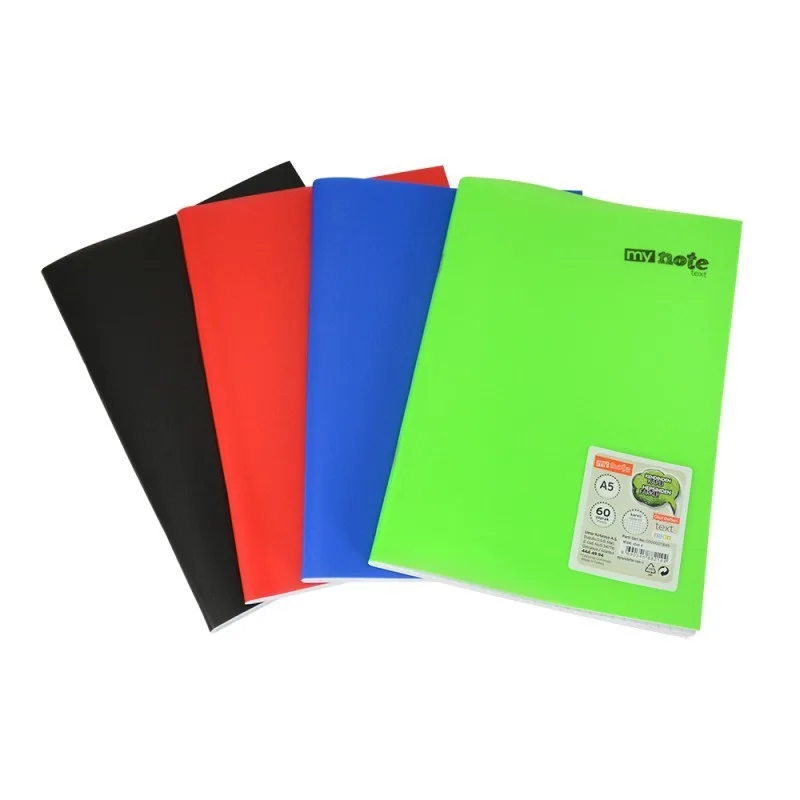 Umur Mynote Text Neon A4 Pp Kapak Defter Çizgili 40 Yp Mtxne-a440-ç