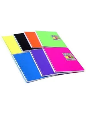 Umur Mynote Flex Neon A4 Pp Kapak Spiralli Defter Kareli 140 Yp Mfxne-a4140-k