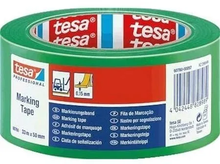 Tesa 50 Mmx33 Mt Markıng Tape Zemin İşaretleme Bantı Yeşil 60760-00097-15