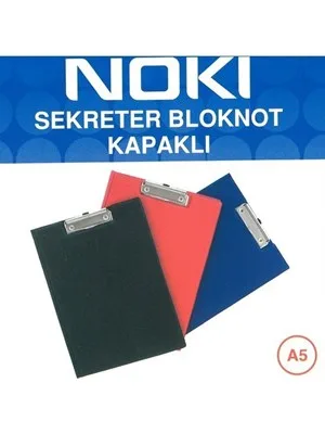 Noki A5 Kapaklı Sekreterlik Kırmızı 4310-080