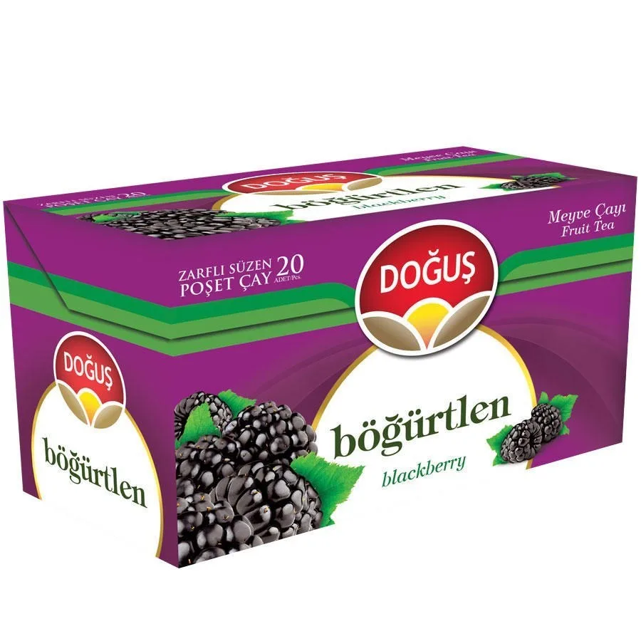 Doğuş Böğürtlen Meyve Çayı Süzen Poşet 1.9 Gr 20"li