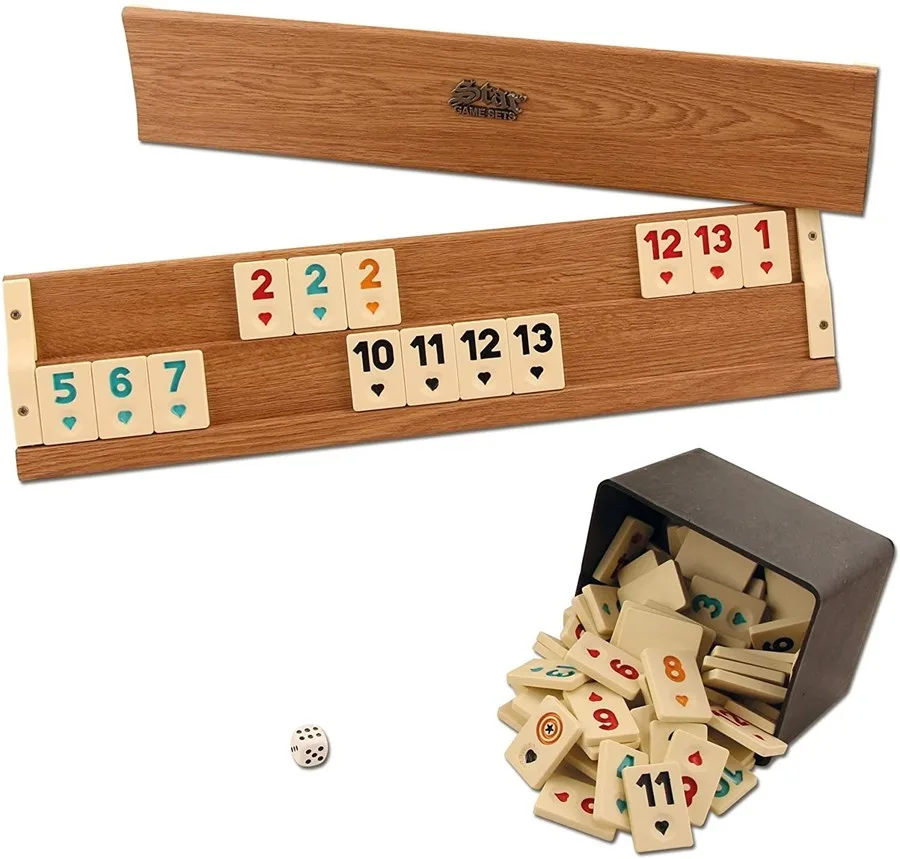 Star Deluxe Ahşap Okey Takımı 1010396