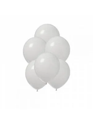 Gemar Düz Renk Balon Beyaz 100"lü Pm-72001