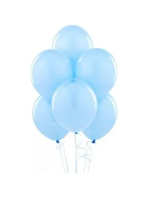 Nedi Düz Renk Balon Açık Mavi 100"lü Pm-72009