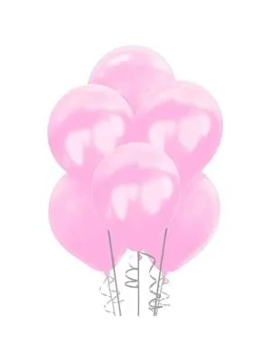 Nedi Düz Renk Balon Açık Pembe 100"lü 10073-72019