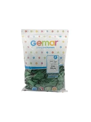 Gemar 11" Metalik Balon Gümüş 100"lü