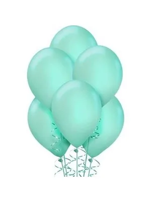 Nedi Metalik Balon Su Yeşili 100"lü Pm-72212