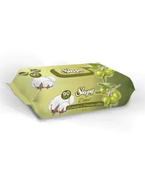 Sleepy Zeytinyağlı Islak Mendil 90"lı
