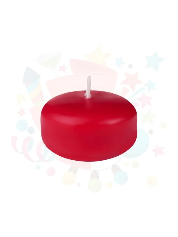 Nedi Suda Yüzen Mum 12"li Kırmızı 11449r\1449r