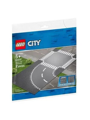 Lego City Curve And Crossroad Lsc60237