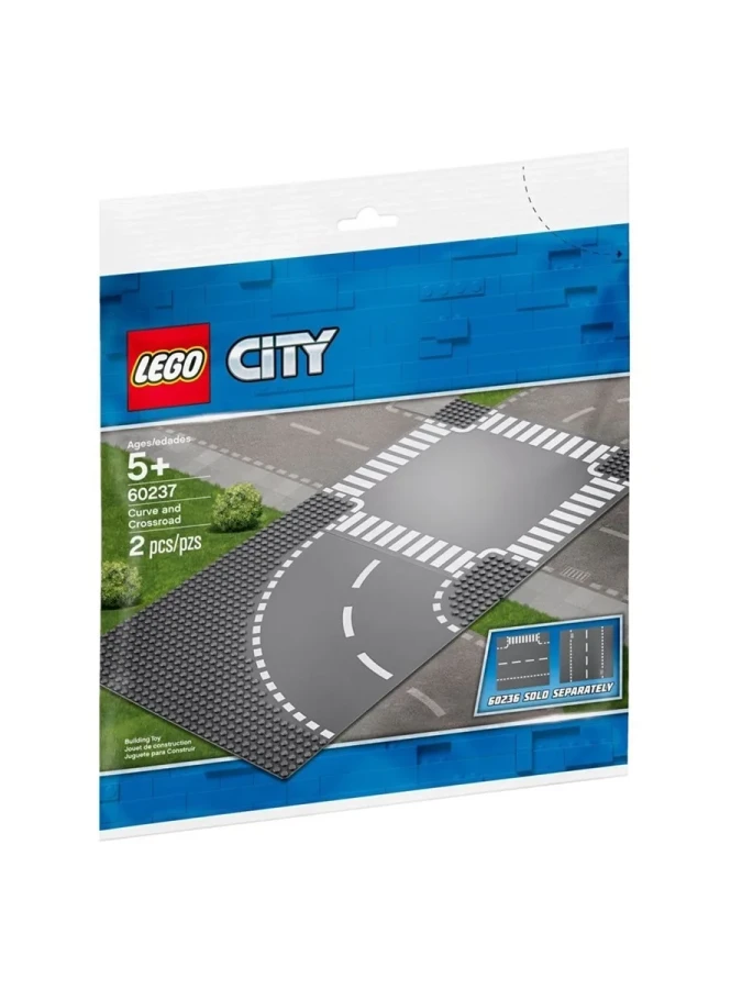 Lego City Curve And Crossroad Lsc60237