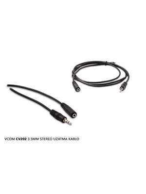 Vcom Cv202-3.0 3 Metre 3.5 Mm Stereo Uzatma Kablosu