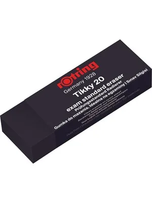Rotring Sınav Silgisi Siyah Tıkky 20
