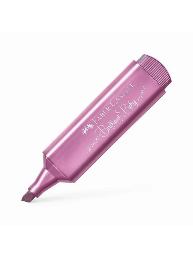 Faber Castell 1546 Fosforlu Kalem Metalik Yakut 154691