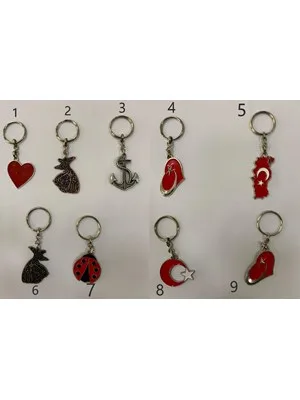Keskin Color K-gift Metal Anahtarlık Gümüş M.figür
