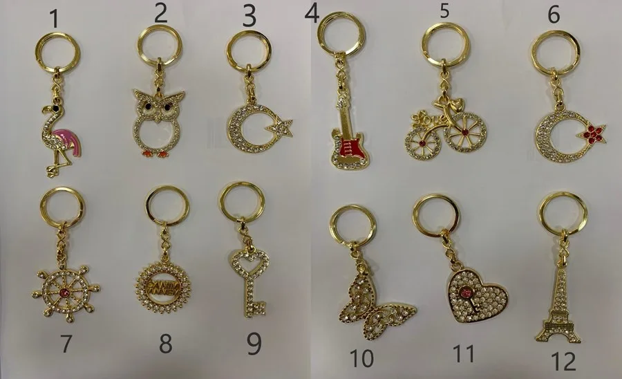 Keskin Color K-gift Metal Anahtarlık Altın M.figür