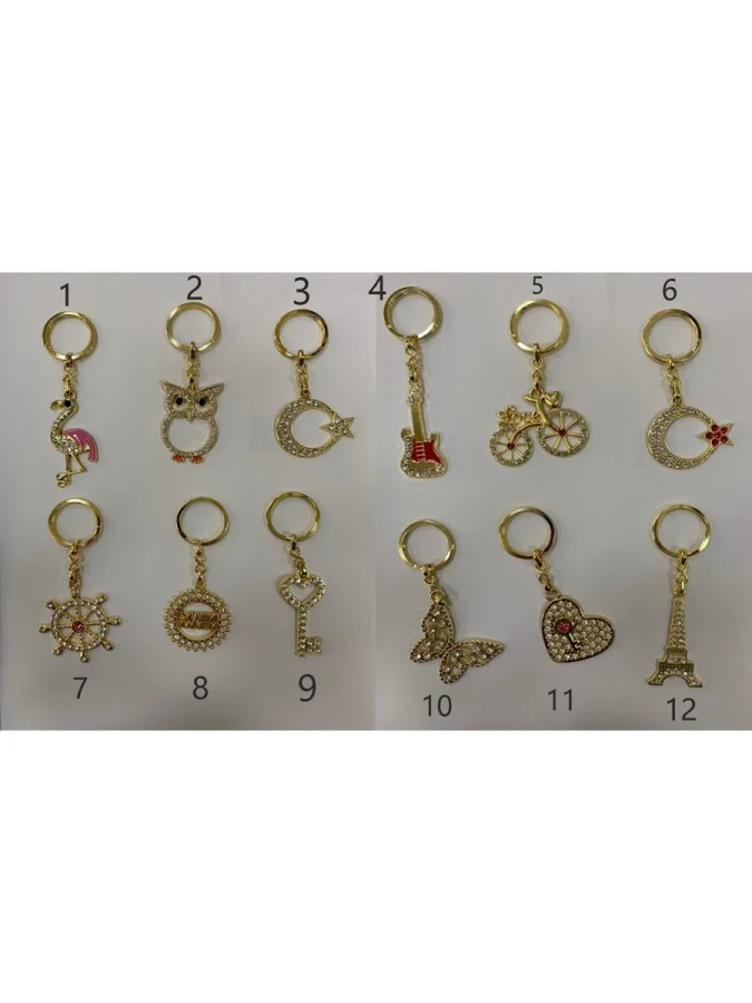 Keskin Color K-gift Metal Anahtarlık Altın M.figür