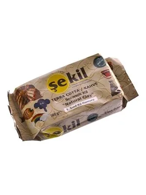 Şekil 250 Gr Seramik Hamuru Terra Cotta Kahve Vk250khv