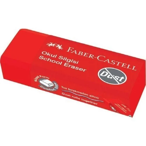 Faber Castell 187223-30 Okul Silgisi Kırmızı