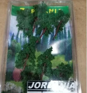 Jordania 1\200 4 Cm Ağaç Yeşil-narçiçeği 2"li Je03p-w4070b