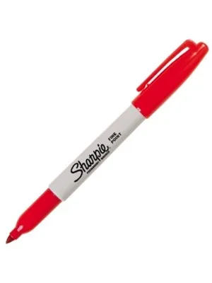 Sharpie Permanent Fıne Yuvarlak Uç Kırmızı 1741832