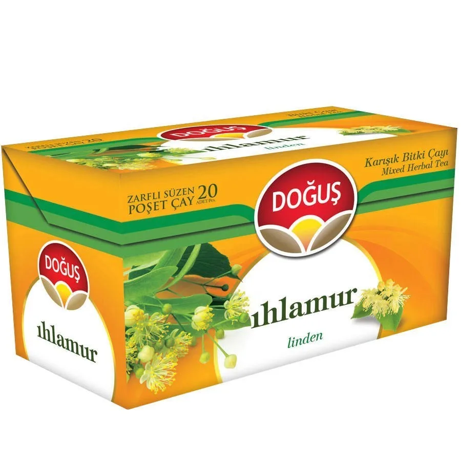 Doğuş Ballı Zencefilli Ihlamur Çayı Süzen Poşet 1.5 Gr 20"li
