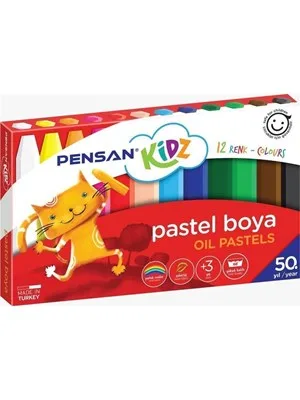 Pensan Kıdz Pastel Boya 12 Renk 98060pb12r