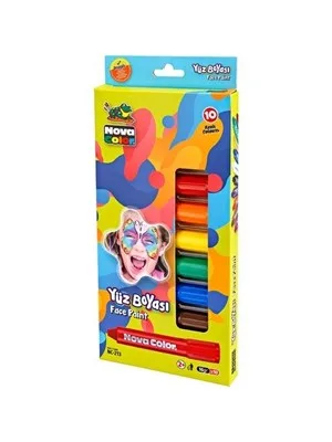 Nova Color Yüz Boyası Kırmızı Nc-216