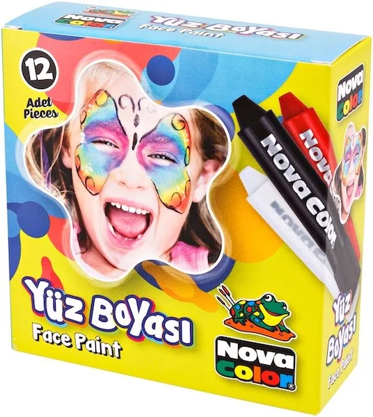 Nova Color Yüz Boyası Sarı Nc-215