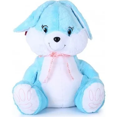 Selay 58 Cm Peluş Tavşan Mavi 1273