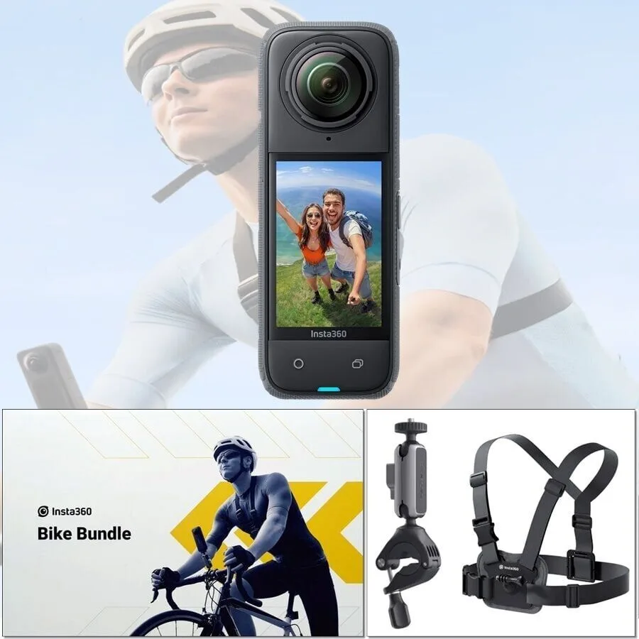 Insta360 X4 Aksiyon Kamerası - Bisiklet Kiti